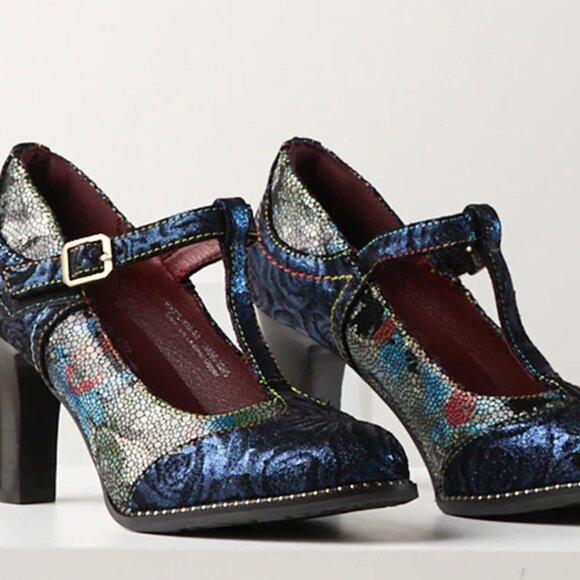 L'Artiste Mazie Heels - Blue - Size 39 - Picture 1 of 6